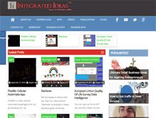 Tablet Screenshot of integratedideas.co.in